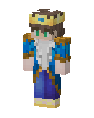 Royal Prince skin, 3D preview