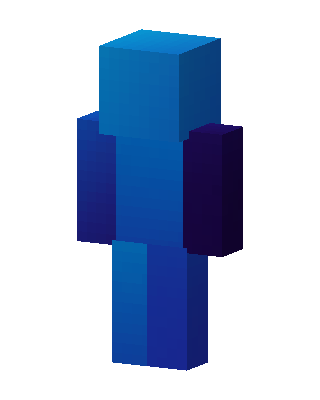 Blue Mob Boy Minecraft blue skin