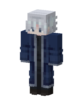 Vergil skin, 3D preview