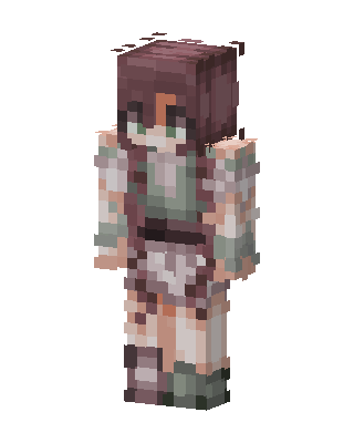 Mauve Forager skin, 3D preview