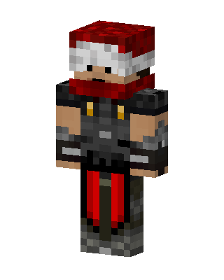 Crimson Warlord Minecraft skin
