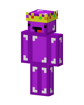 Purple Royal Derp Minecraft skin
