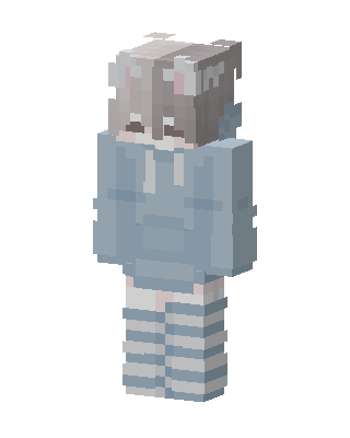 Bear Hoodie skin, 3D preview