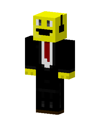 Smiley Suit skin, 3D preview