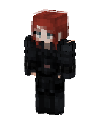 Black Widow Minecraft skin