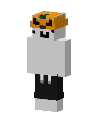 Pumpkin Ghost skin, 3D preview