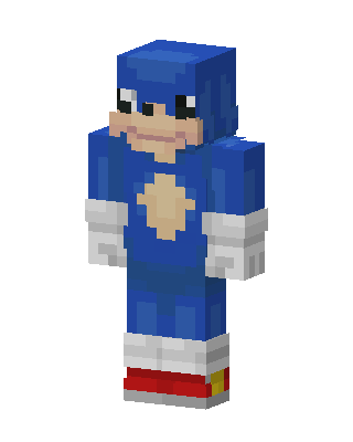 Blue Gamer Boy Minecraft blue skin