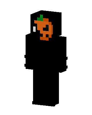 Pumpkin Shadow skin, 3D preview