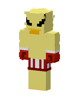 Gold Athlete Minecraft PvP skin