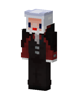 Black Hero Boy skin, 3D preview