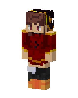 Red Player Boy skin, 3D preview