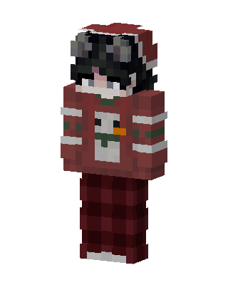 Snowman Sweater Minecraft holiday skin