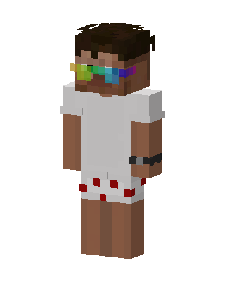 Rainbow Shades skin, 3D preview