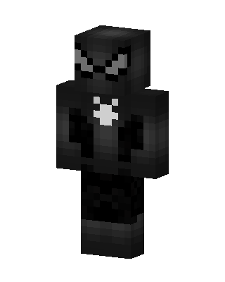 Black Suit Spider-Man Minecraft skin