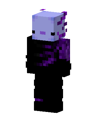 Black Villain skin, 3D preview