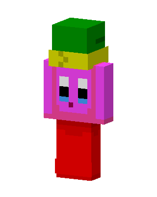 Kirby With Hat skin, 3D preview