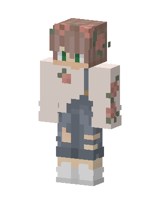 Rose Overalls skin, 3D preview