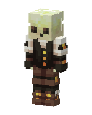 Black Hero skin, 3D preview