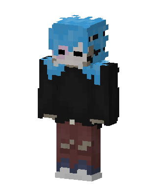 Sally Face skin, 3D preview