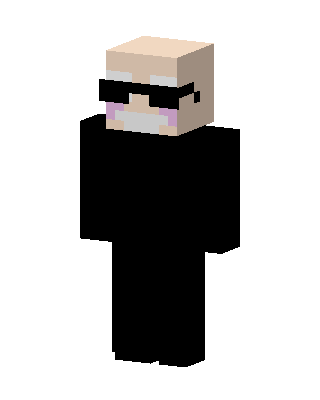 Shades Suit Guy skin, 3D preview