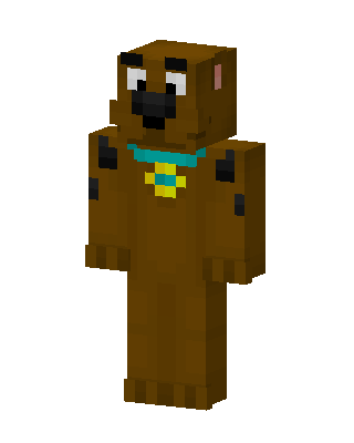 Scooby-Doo skin, 3D preview