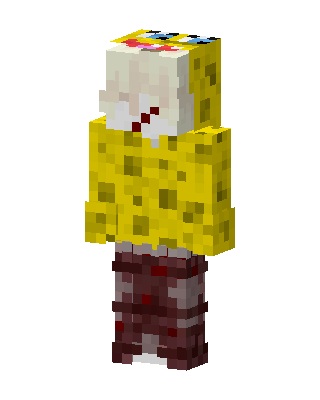 Yellow Animal skin, 3D preview