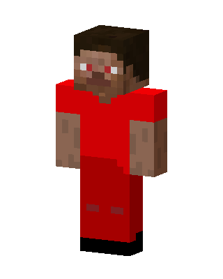 Red Player Boy Minecraft skin