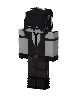 Gothic Butler skin, 3D preview