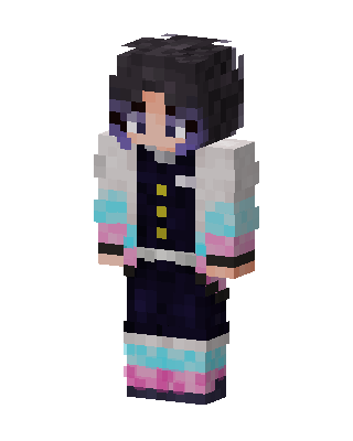 Shinobu Kocho skin, 3D preview