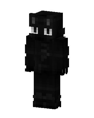 Shadow Cat Minecraft skin