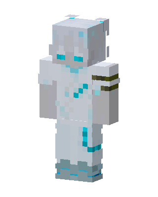 Frost Spirit Minecraft skin