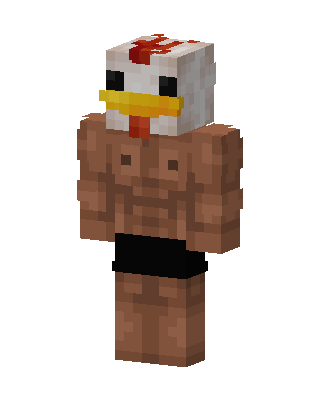 Chicken Mask Brute Minecraft skin