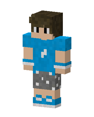 Music Note Boy skin, 3D preview