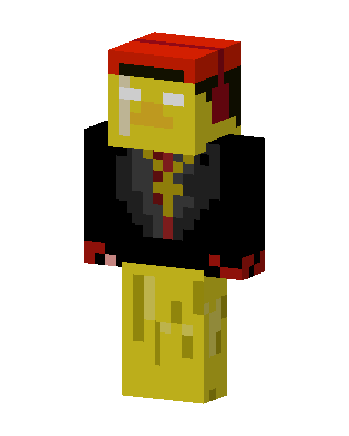 Chicken Gentleman Minecraft skin
