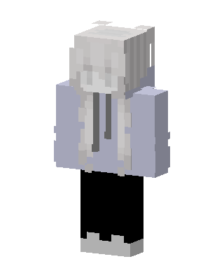 Gray Masked Mob skin, 3D preview