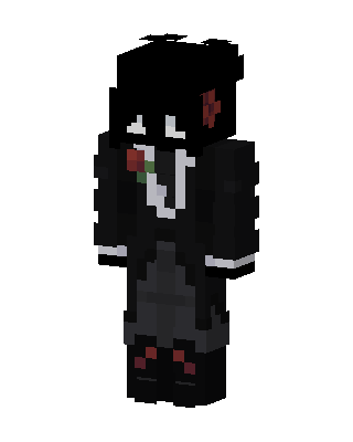 Rose Tuxedo skin, 3D preview