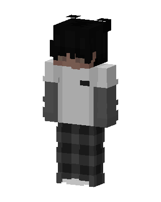 Plaid Pants Teen skin, 3D preview