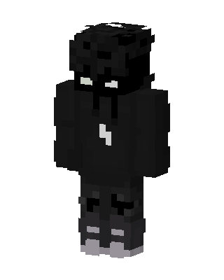 Shadow Hoodie skin, 3D preview