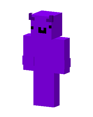 Purple Mob skin, 3D preview