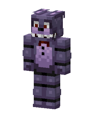 Bonnie skin, 3D preview