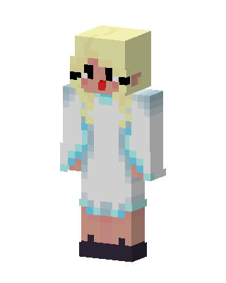 Frost Angel skin, 3D preview