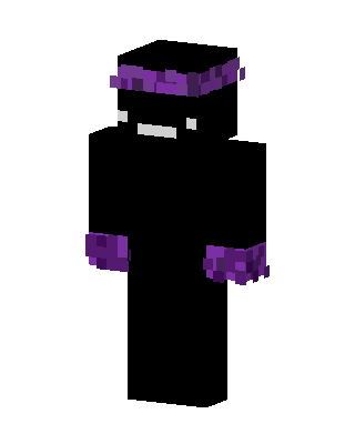 Enderman Flower Crown Minecraft skin