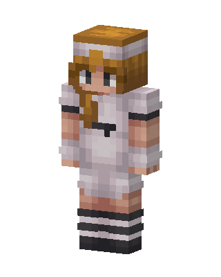 Pancake Maid skin, 3D preview