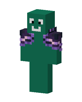 Teal Villain Minecraft PvP skin