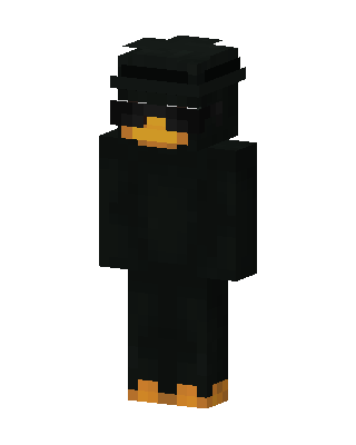 Cool Penguin skin, 3D preview
