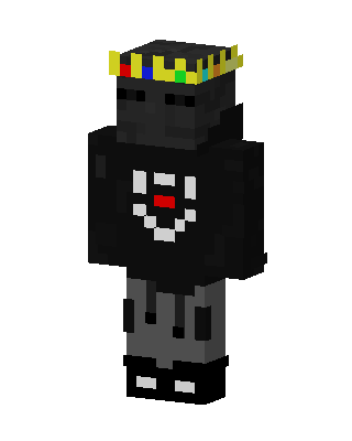 Black Hero Boy skin, 3D preview