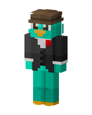 Agent P skin, 3D preview