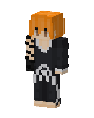 Ichigo Kurosaki skin, 3D preview