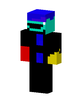 Neon Visor skin, 3D preview