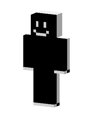 Black Villain Minecraft mob skin